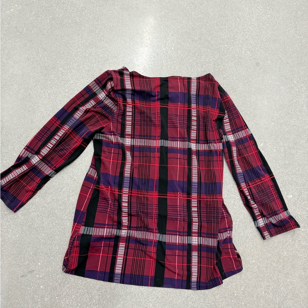 Liz Claiborne Kids Plaid Shirt in Red and Black